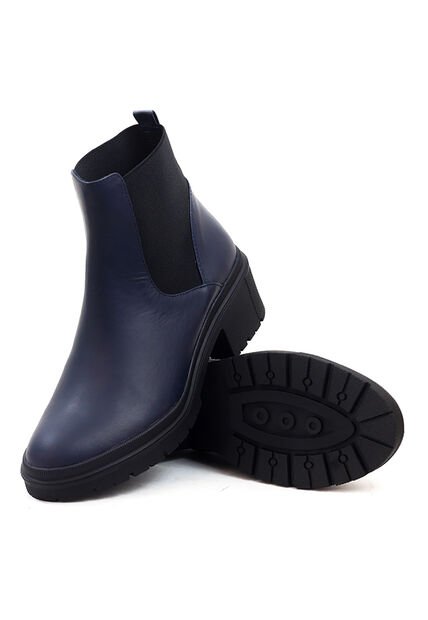 Botín Cuero Azul VillabonR VSH-5332