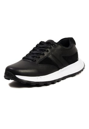 Tenis Moda Cuero Hombre Negro VillabonR VA-3015