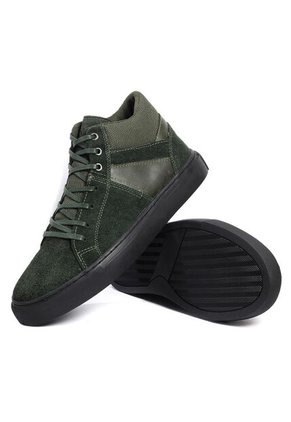 Teni Bota Moda Cuero Hombre Gris VillabonR VF-3033