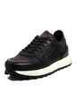 Tenis Cuero Hombre Negro VillabonR VD-3032 de VillabonR