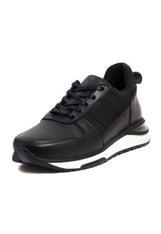 Tenis Cuero Hombre Negro VillabonR VL-3037 VillabonR