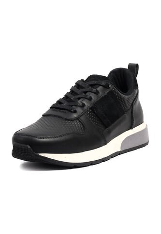 Tenis Cuero Hombre Negro VillabonR VL-3035 VillabonR