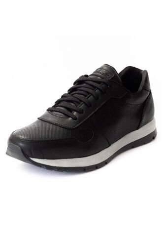 Tenis Hombre Cuero Negro VillabonR VP-3030C-A VillabonR