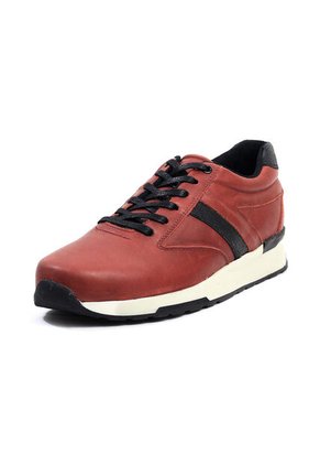 Tenis Cuero Hombre Rojo VillabonR VA-3012