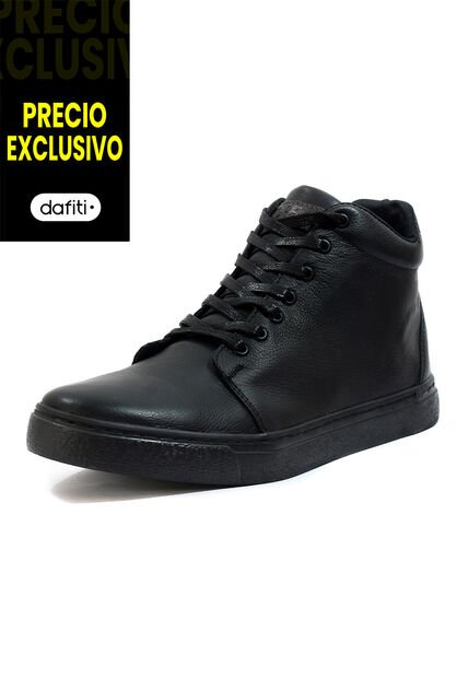 Tenis Cuero Negro VillabonR VTB-3055