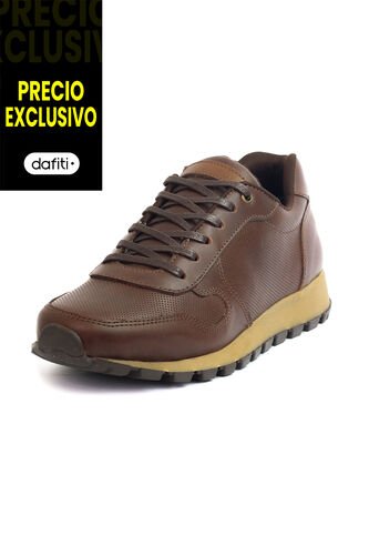 Tenis Cuero Café VillabonR VP-3031 VillabonR