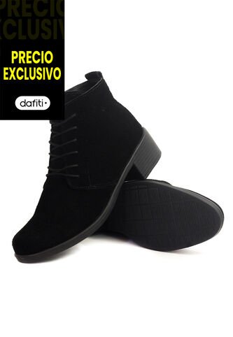 Botín Cuero Negro VillabonR VRB-3103 VillabonR