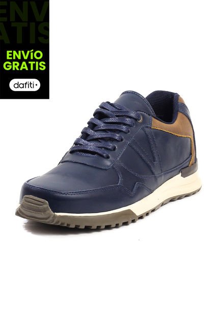 Tenis Cuero Azul VillabonR VA-3009