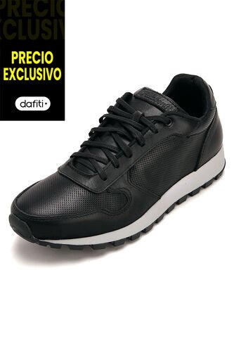 Tenis Cuero Negro VillabonR VP-3030 VillabonR