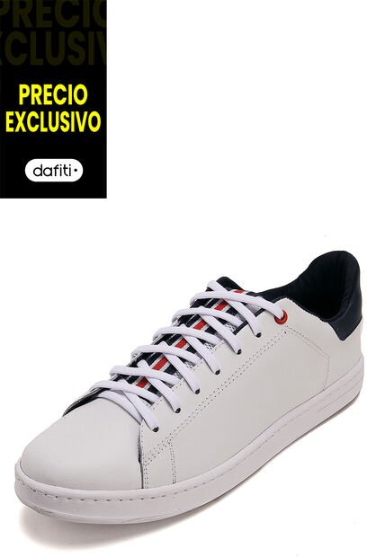 Tenis Cuero Blanco VillabonR VT-3005