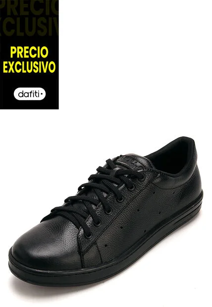 Tenis Cuero Negro VillabonR VT-3009