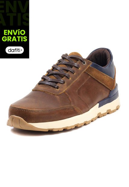 Tenis Cuero Café VillabonR VO-3031