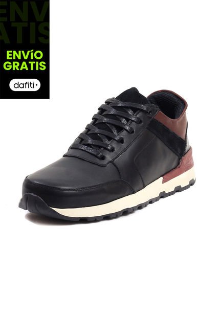 Tenis Cuero Negro VillabonR VO-3030