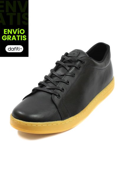 Tenis Cuero Negro VillabonR VT-3007