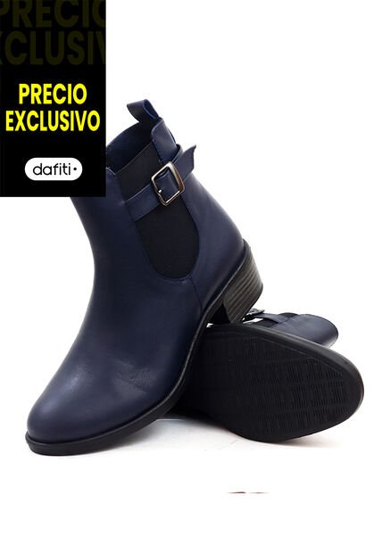 Botín Cuero Azul VillabonR VSH-5330