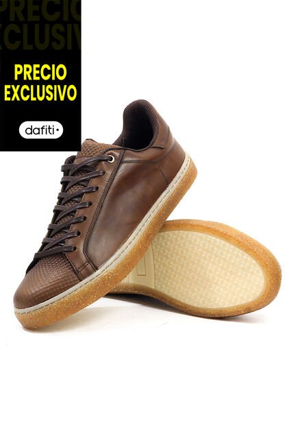 Tenis Cuero Café VillabonR VT-3013