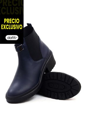 Botín Cuero Azul VillabonR VSH-5331
