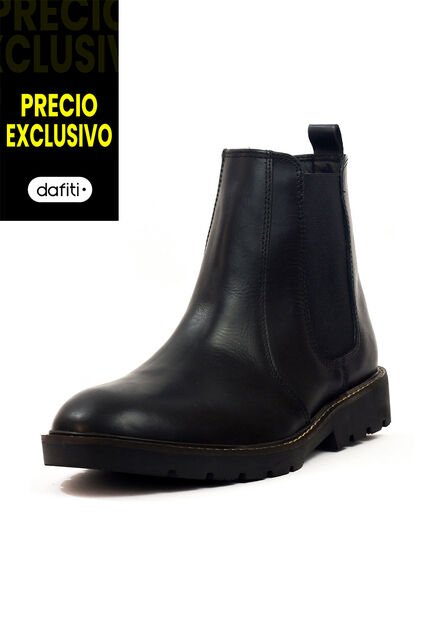 Botín Cuero Negro VillabonR VSH-5007