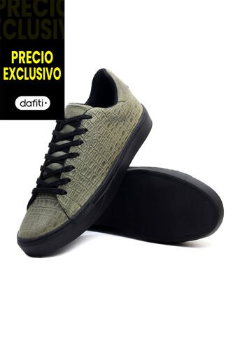 Tenis Cuero Verde VillabonR VT-3016 VillabonR