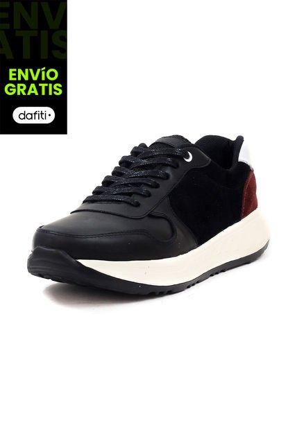 Tenis Cuero Negro VillabonR VP-3036