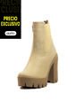 Botín Cuero Beige VillabonR VSH-5010 de VillabonR