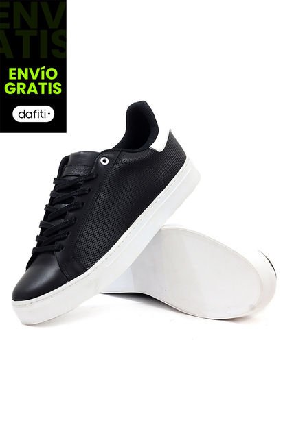 Tenis Cuero Negro VillabonR VT-3014