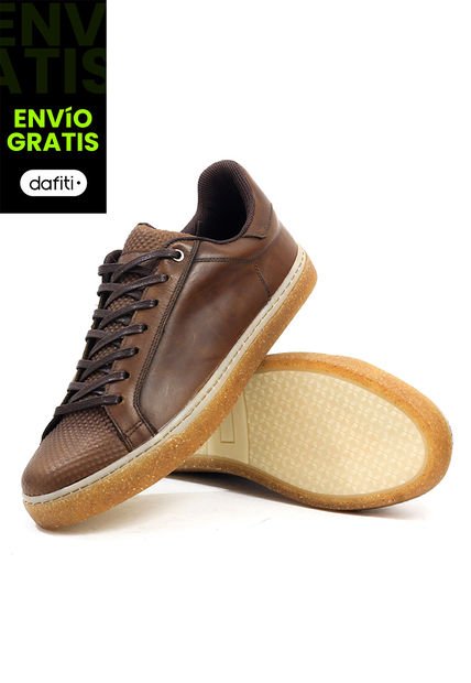 Tenis Cuero Café VillabonR VT-3013