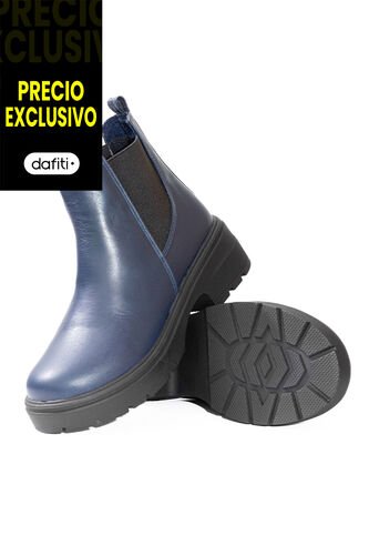 Botin Cuero Azul VillabonR VBA-5740 VillabonR