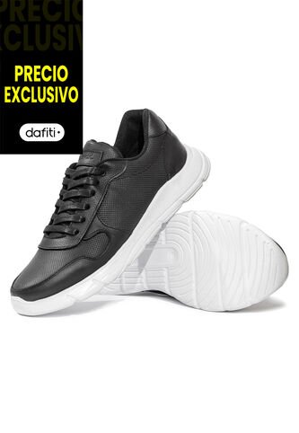 Tenis Cuero Negro VillabonR VP-3038 VillabonR