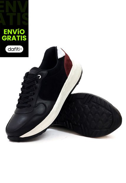 Tenis Cuero Negro VillabonR VP-3034
