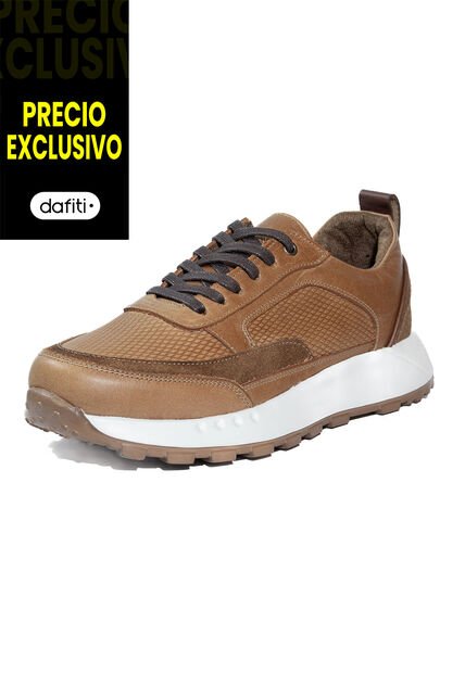 Tenis Cuero Miel VillabonR VTS-8044