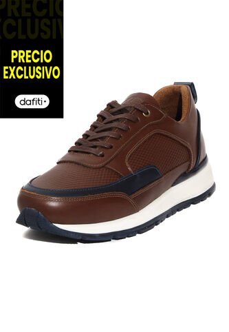 Tenis Cuero Café VillabonR VTS-8041 VillabonR