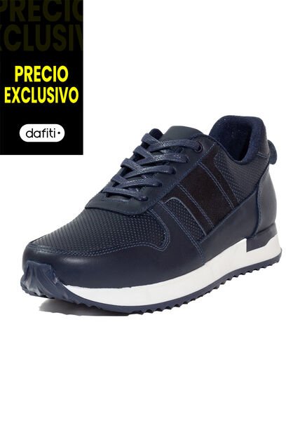Tenis Cuero VillabonR VW-3033 Azul