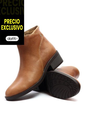 Botin Cuero Mujer Miel VillabonR VBP-5007 VillabonR