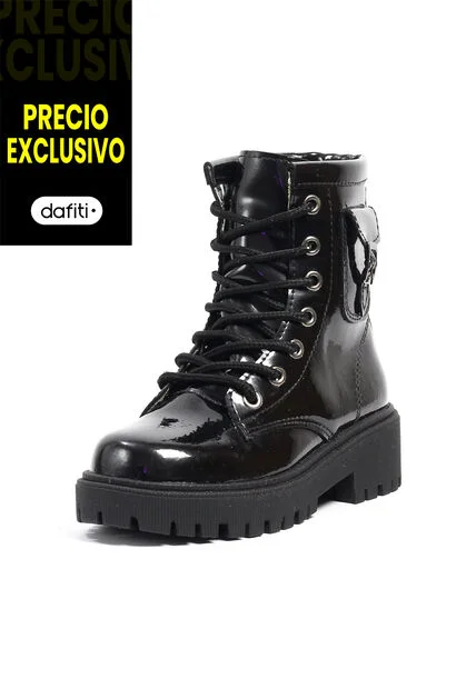Botas Charol Negro VillabonR VDM-5027