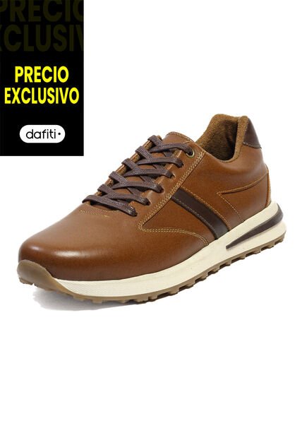 Tenis Cuero Hombre Miel VillabonR VATR-3017
