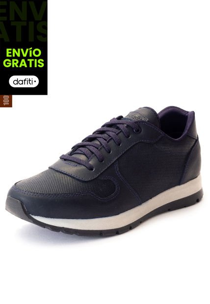 Tenis Cuero Azul VillabonR VP-3033