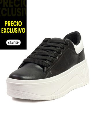 Tenis Mujer Negro VillabonR VRT-3055 VillabonR