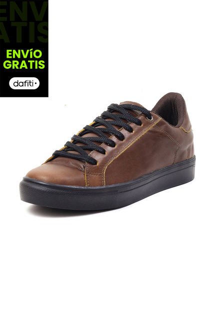 Tenis Cuero Café VillabonR VT-3010
