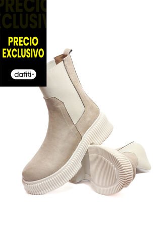 Botines Mujer Beige VillabonR VMY-9034 VillabonR
