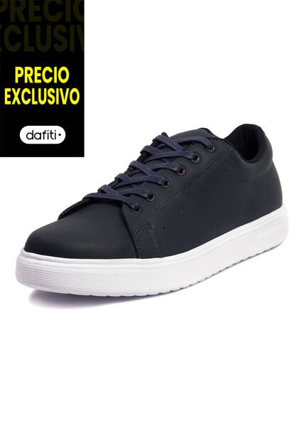 Tenis Cuero Hombre VillabonR VT-3018 Azul