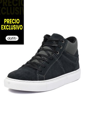 Teni Bota Moda Cuero Hombre Gris VillabonR VF-3030 VillabonR
