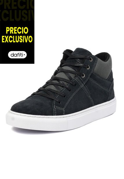 Teni Bota Moda Cuero Hombre Gris VillabonR VF-3030