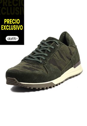 Tenis Moda Cuero Hombre Verde VillabonR VK-3032