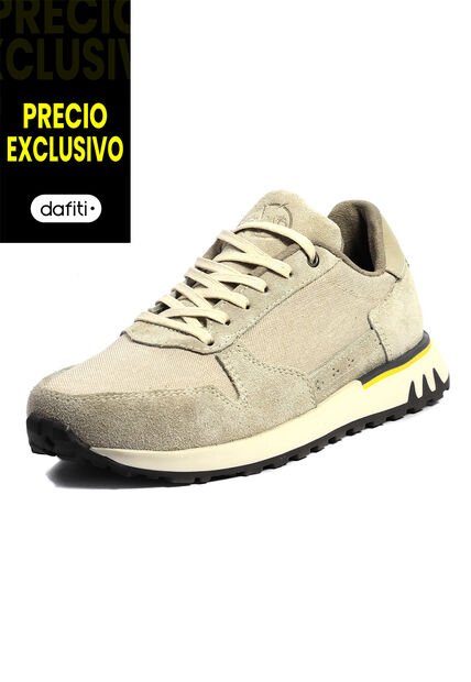 Tenis Moda Cuero Hombre Negro VillabonR VK-3031