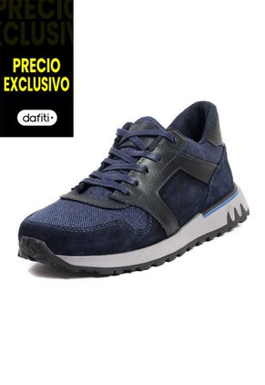 Tenis Moda Cuero Hombre Azul VillabonR VE-3031
