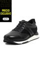 Tenis Cuero Hombre Negro VillabonR VA-3013 de VillabonR