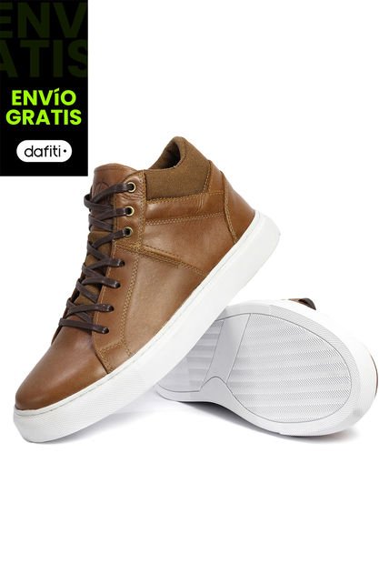 Teni Bota Moda Cuero Hombre Miel VillabonR VF-3034