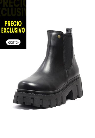 Botines Para Mujer Negro VillabonR VBA-5738 VillabonR