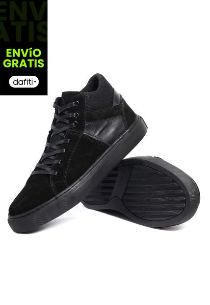 Teni Bota Moda Cuero Hombre Negro VillabonR VF-3032
